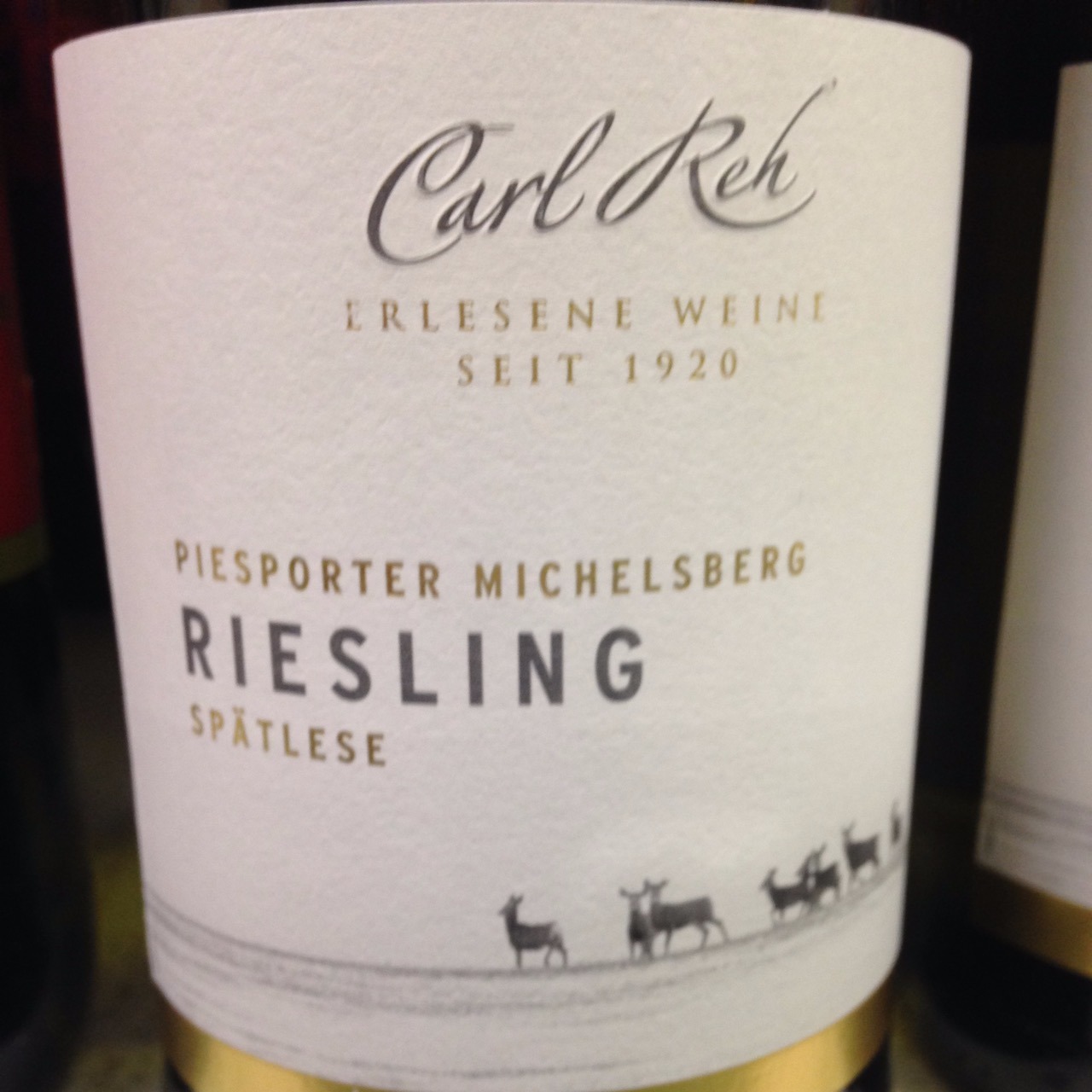 Carl Reh Piesporter Michelsberg Sp Tlese Riesling