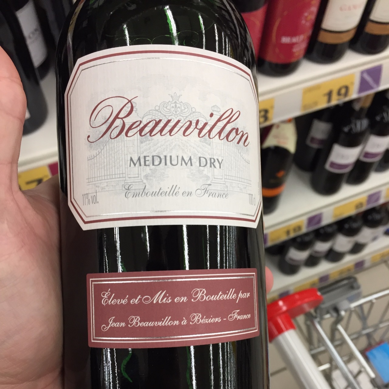 Beauvillon Medium Dry Red Blend