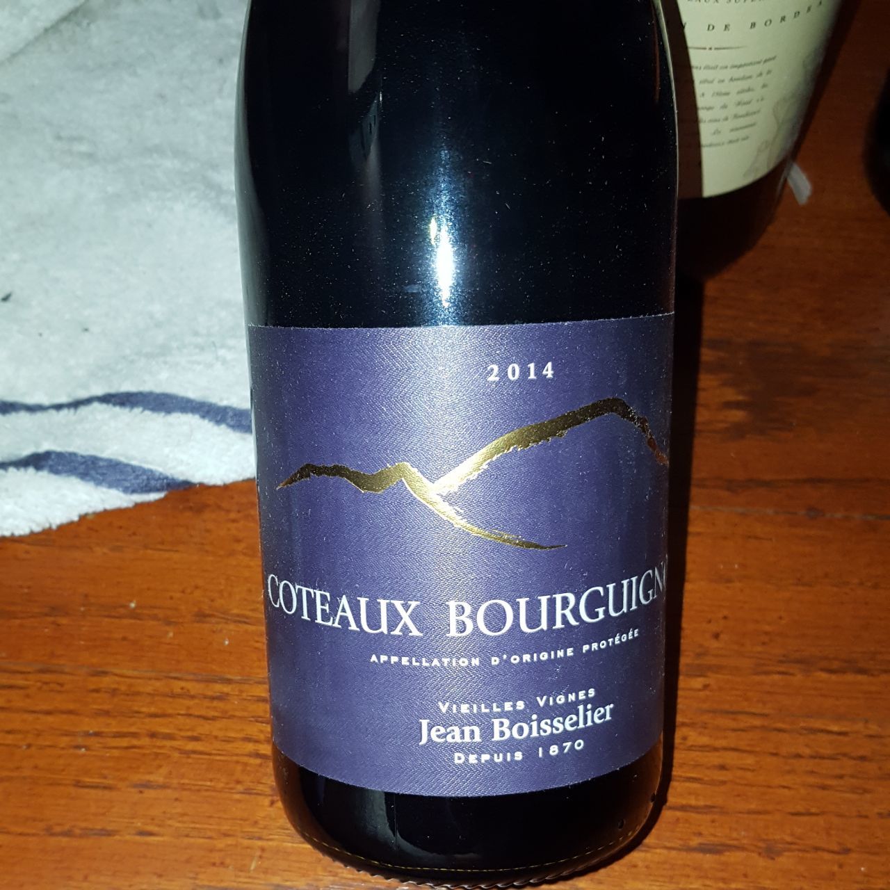 Jean Boisselier Coteaux Bourguignons Vieilles Vignes Red Blend