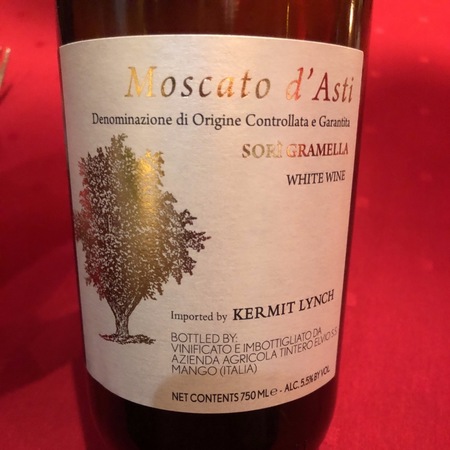 2019 Moscato d'Asti “Sorì Gramella” Cantine Elvio Tintero - Kermit Lynch  Wine Merchant