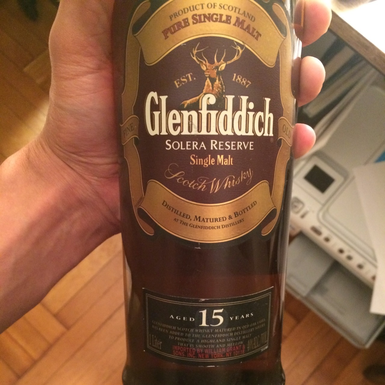 Glenfiddich Solera Reserve 15 Year Single Malt Scotch Whisky 40% ABV NV –  Schneider's of Capitol Hill