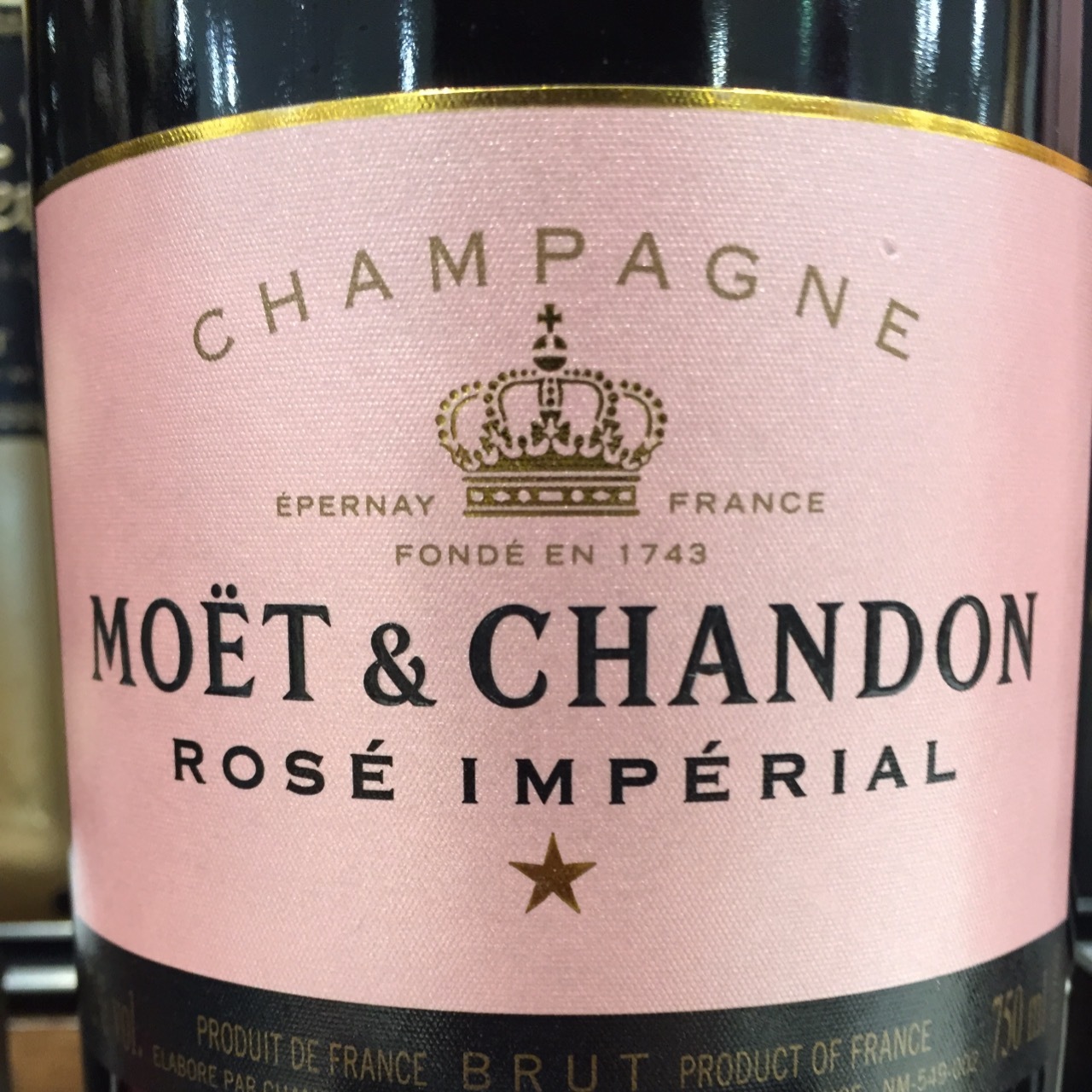 Moet & Chandon Nectar Imperial RoseBlend from France