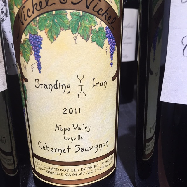 Nickel & Nickel Branding Iron Oakville Cabernet Sauvignon 2013 – Brix26 ...