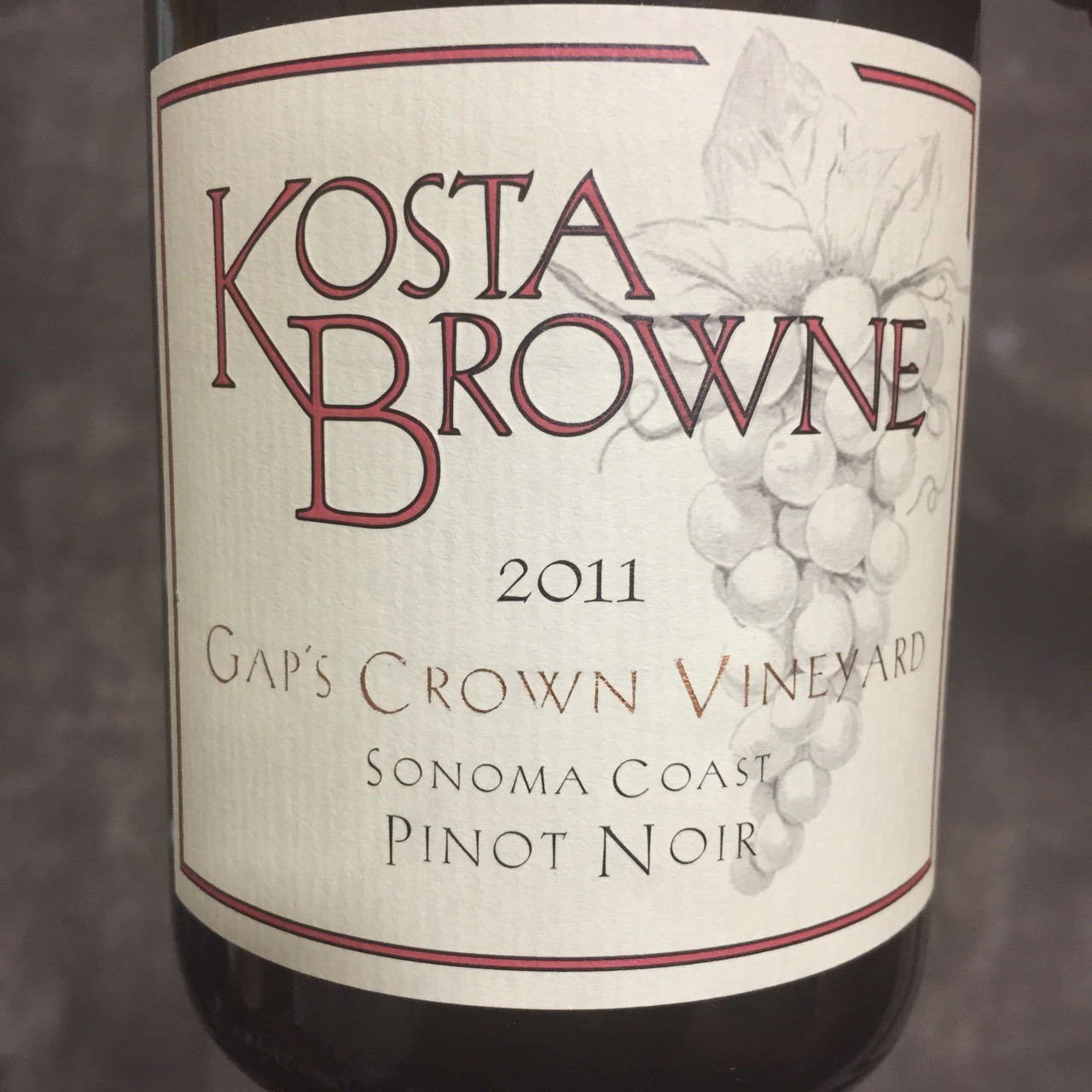 ワイン KOSTA BROWNE 2010 ワイン KOSTA BROWNE 2010 2010 Kosta Browne Pinot Noir Sonoma
