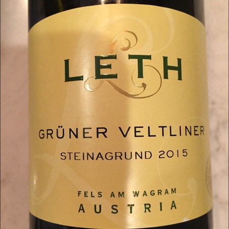 Leth, Wagram Gruner Veltliner Steinagrund, 2021