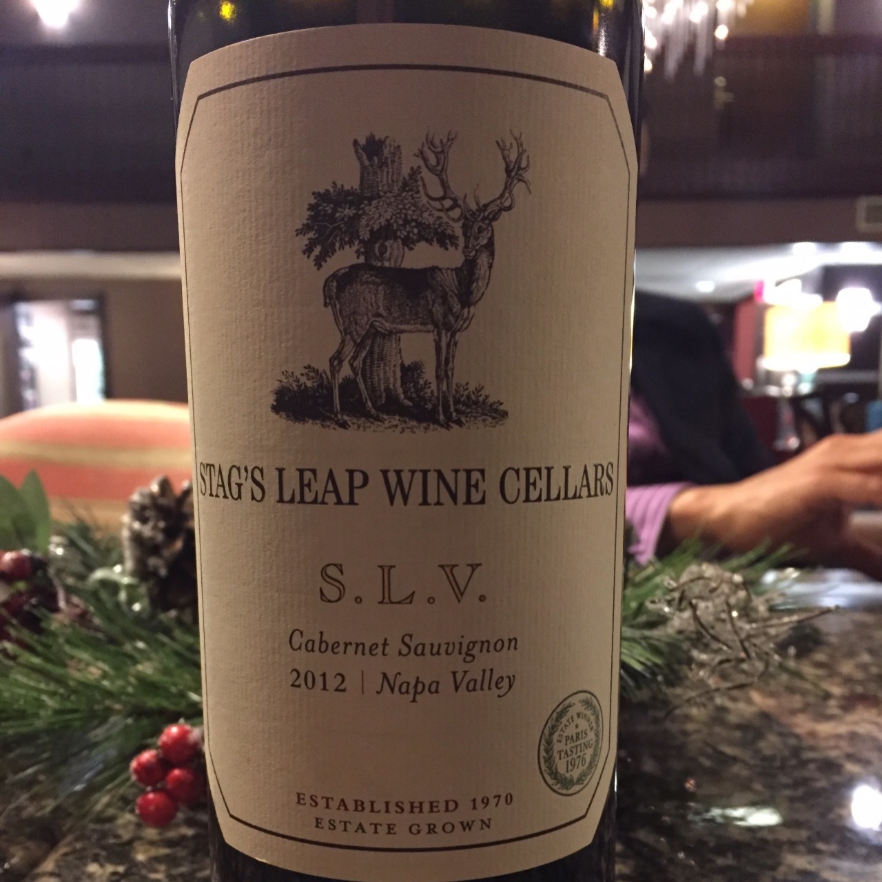 Stag's Leap Wine Cellars S.L.V. Estate Grown Napa Valley Sauvignon