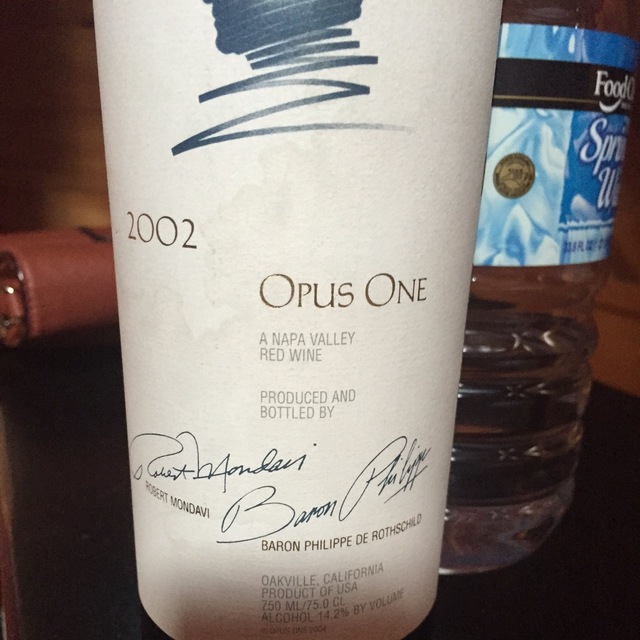 Opus One Napa Valley Cabernet Sauvignon Blend 2002 – Cellaraiders