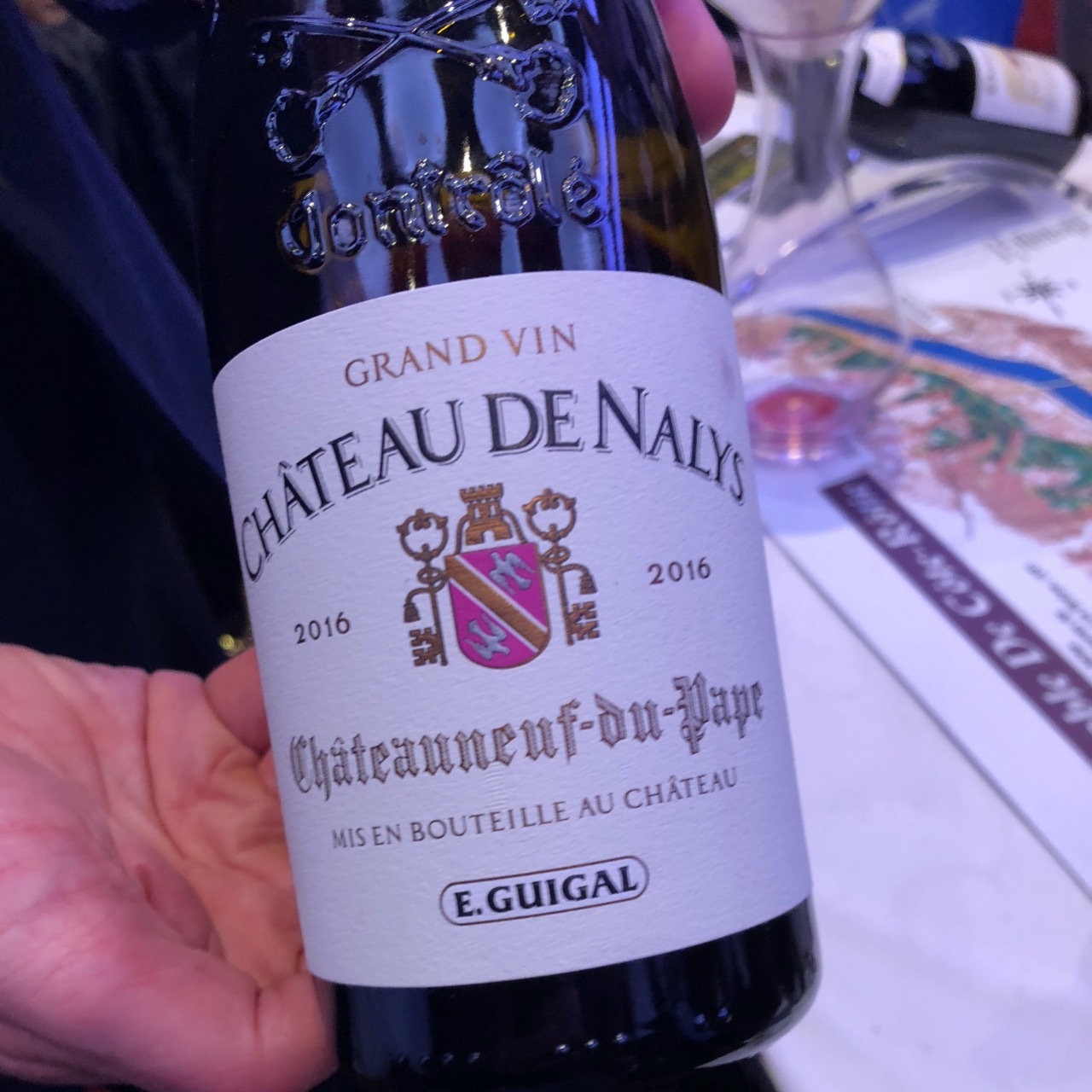 E Guigal Chateau De Nalys Chateauneuf Du Pape Red Rhone Blend 16 Larchmont Wine Liquor