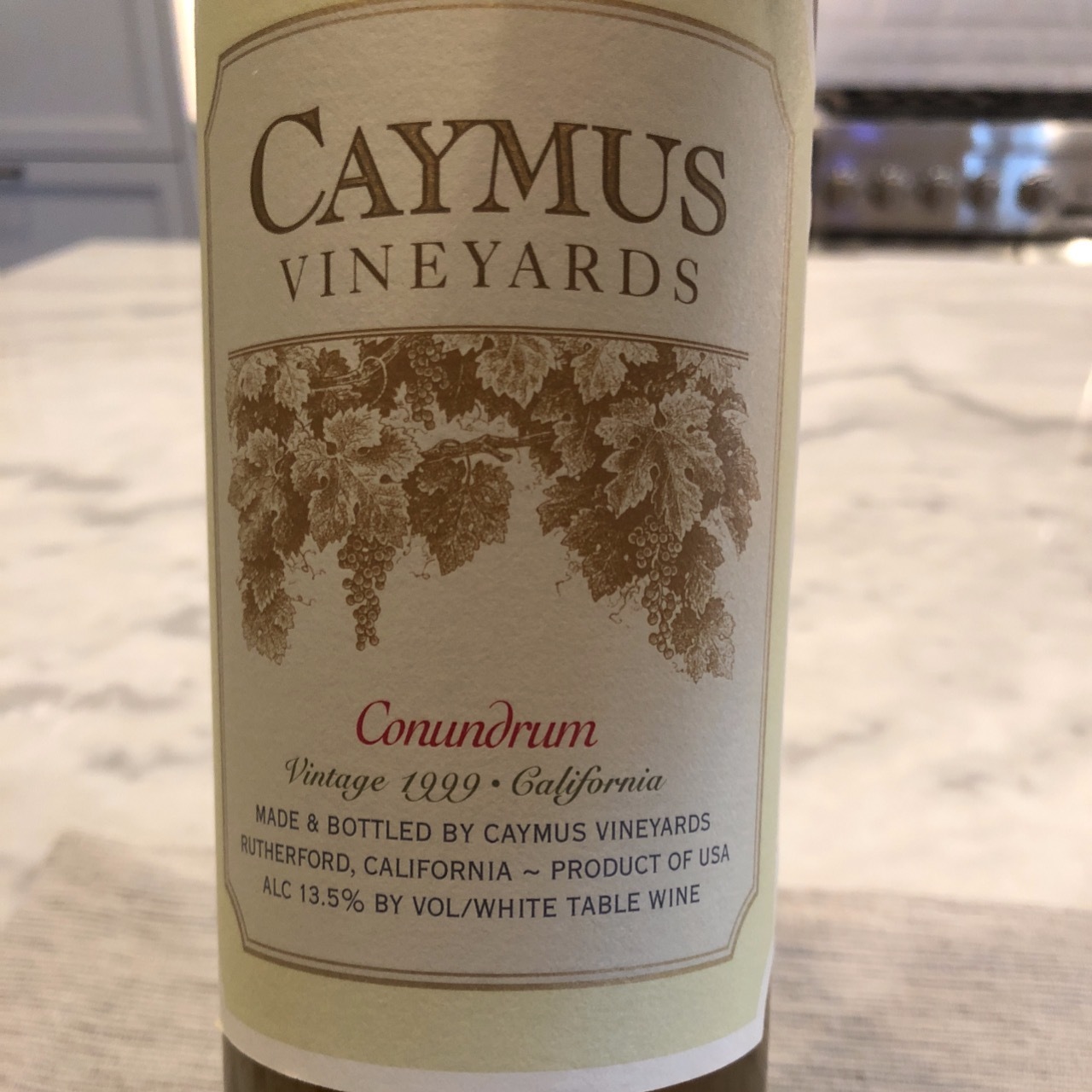 Conundrum Wine Lcbo Caymus Vineyards Napa Valley Cabernet