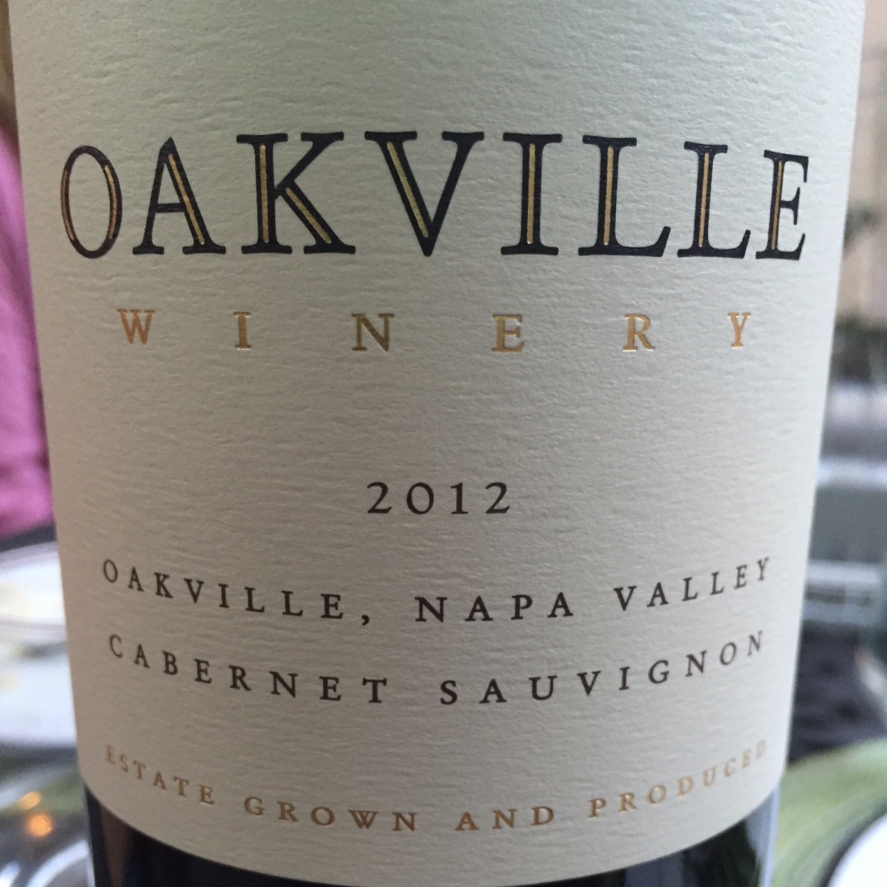 Oakville Winery Napa Valley Red Cabernet Sauvignon Blend 2021