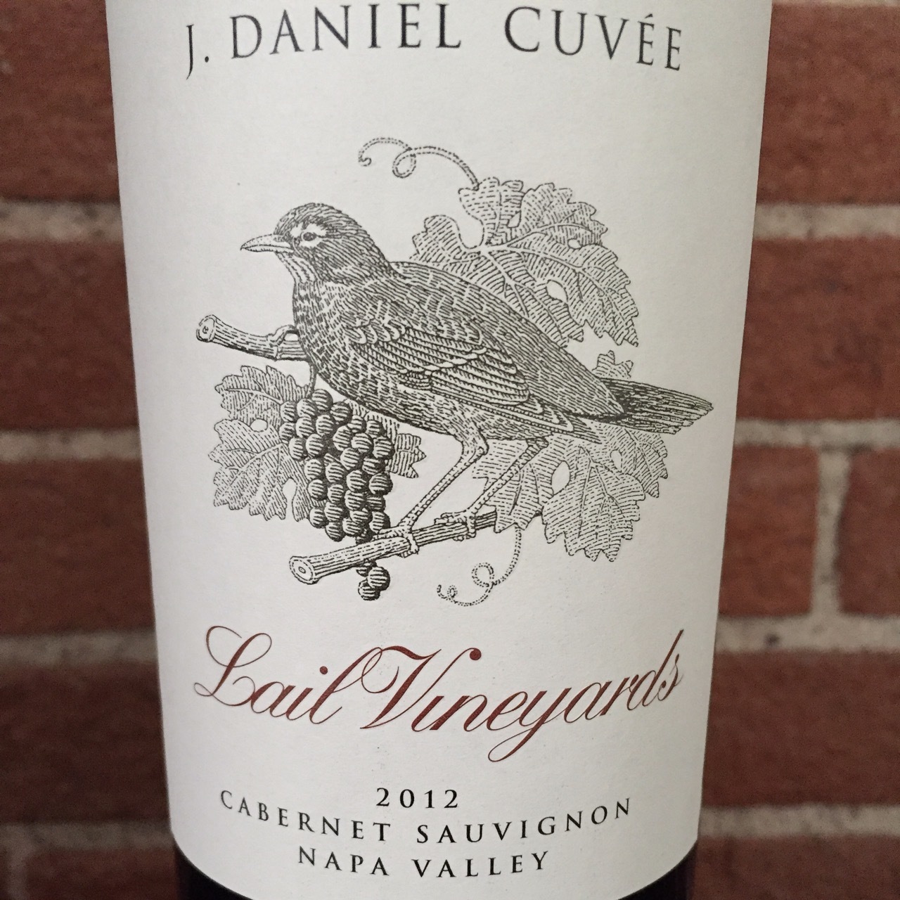 Lail Vineyards J. Daniel Cuvée Napa Valley Cabernet Sauvignon 2022 
