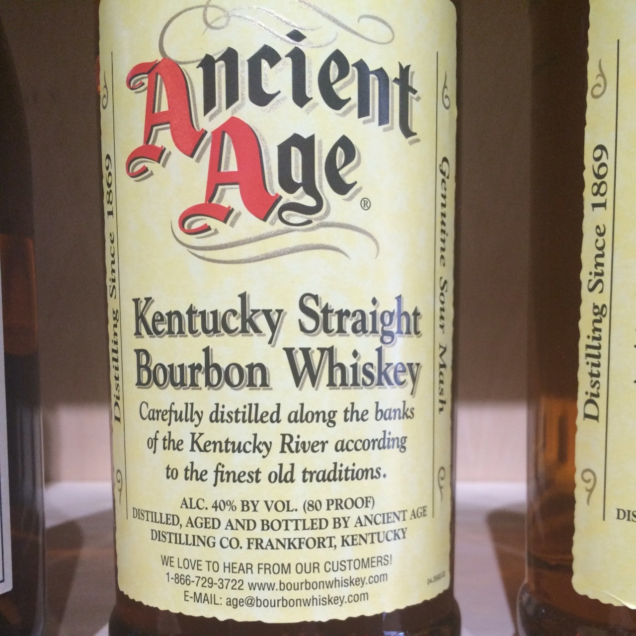Ancient Age Kentucky Straight Bourbon Whiskey NV (1750ml