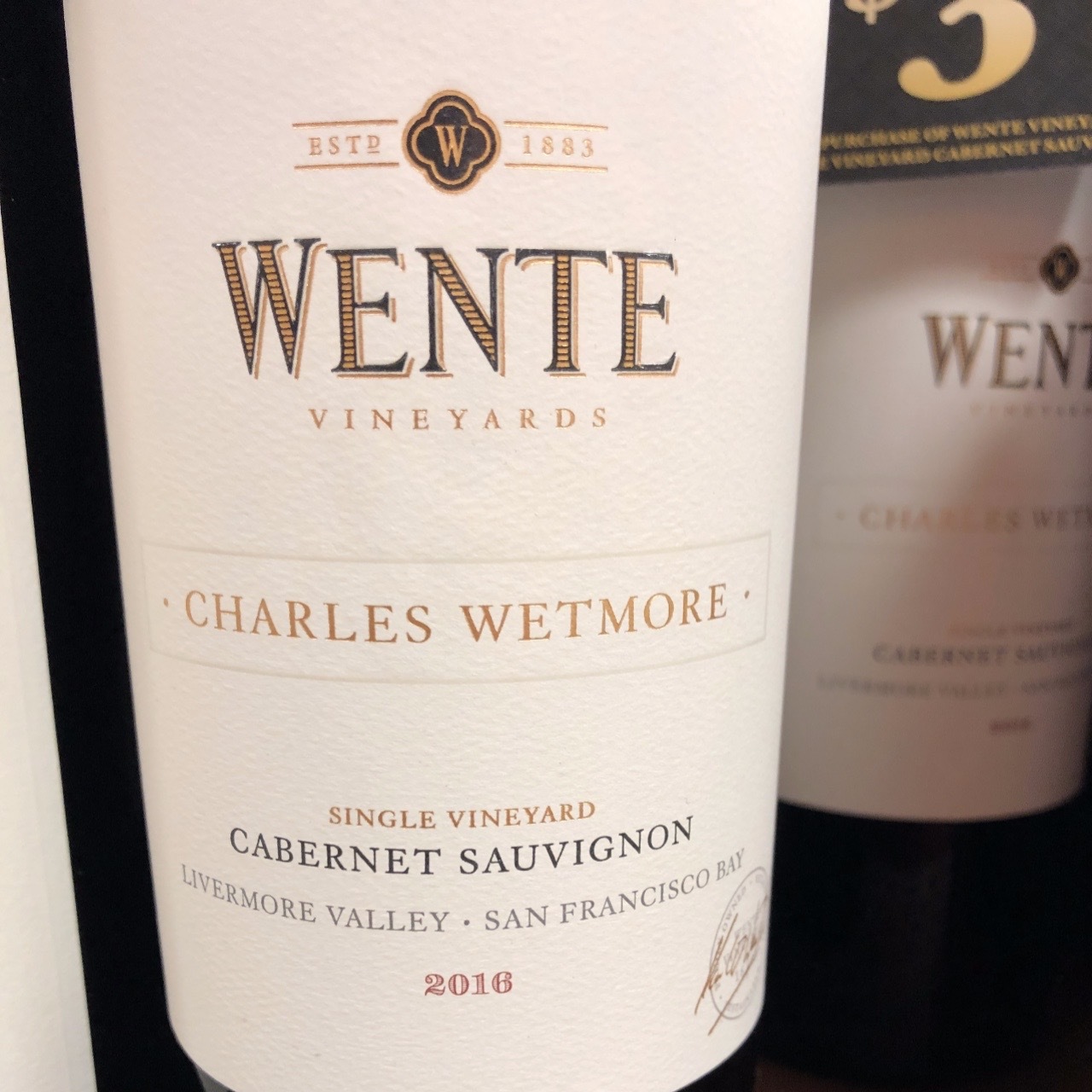 Wente cabernet outlet