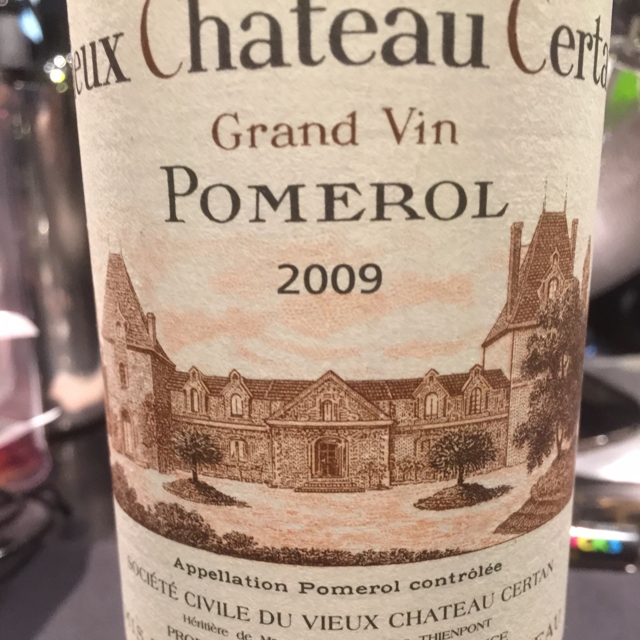 Vieux Château Certan La Gravette de Certan Pomerol Red Bordeaux