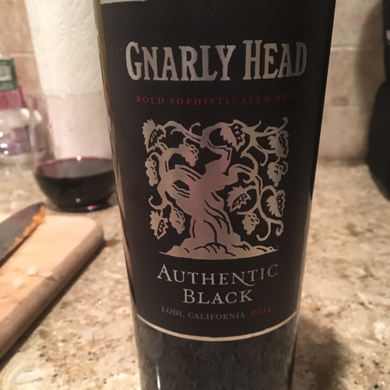 Gnarly Head Authentic Black Lodi Red Blend