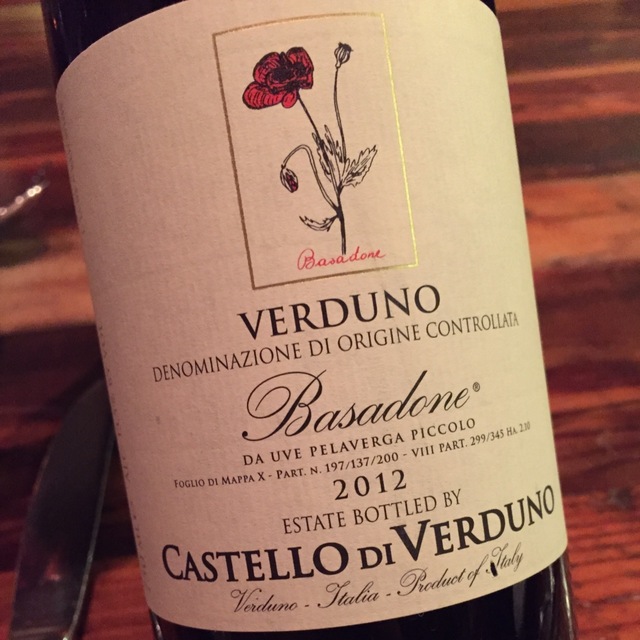 Castello di Verduno Basadone Verduno Pelaverga 2018 Crush Wine and