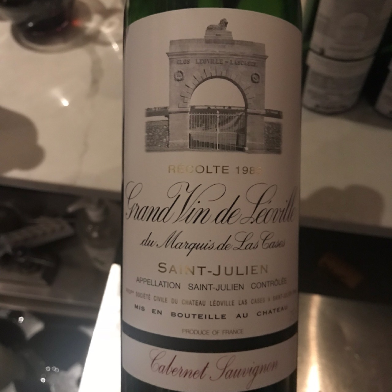 1907 Château Léoville-Las Cases Grand Vin de Leoville du Marquis