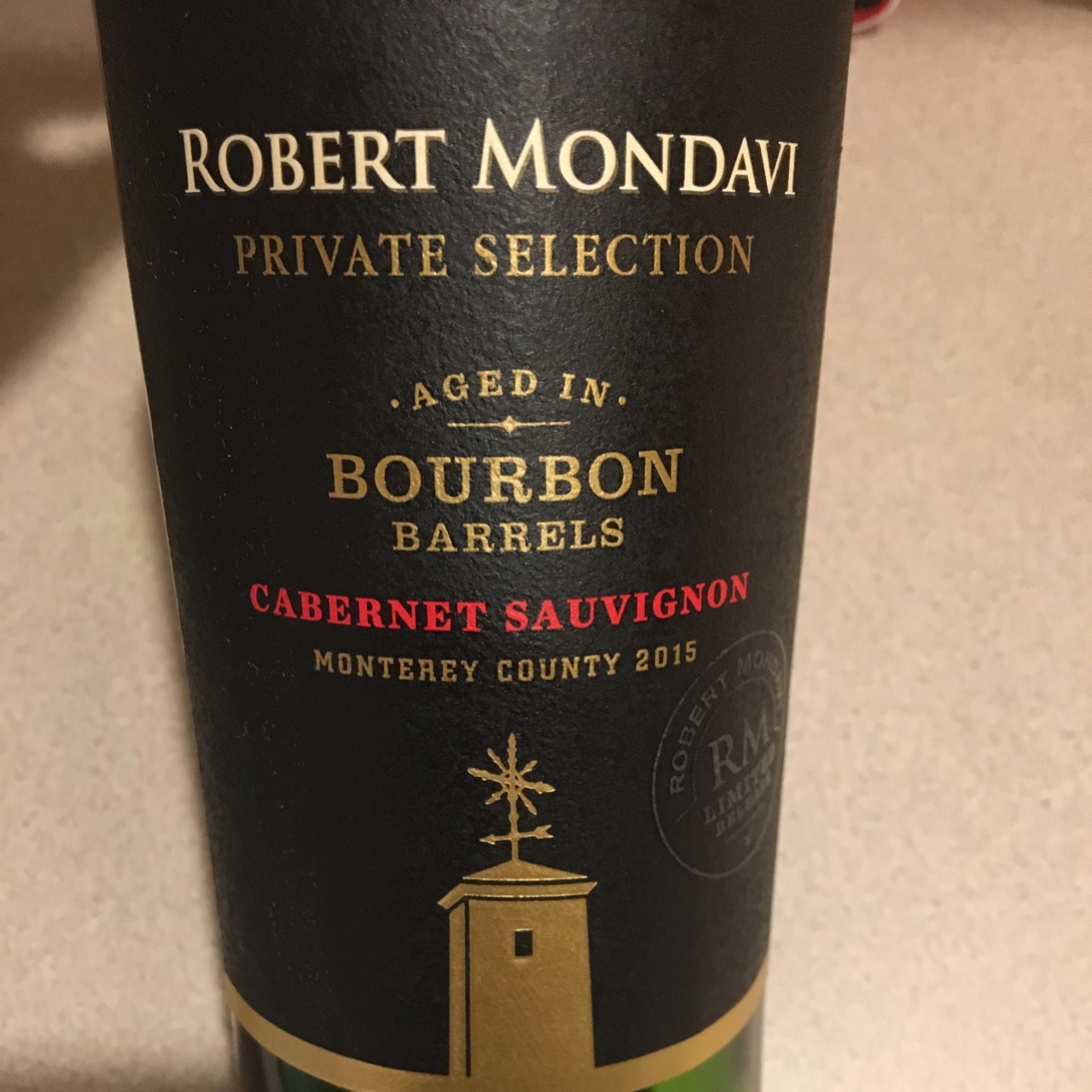 Robert Mondavi Winery Private Selection Aged in Bourbon Barrels ...