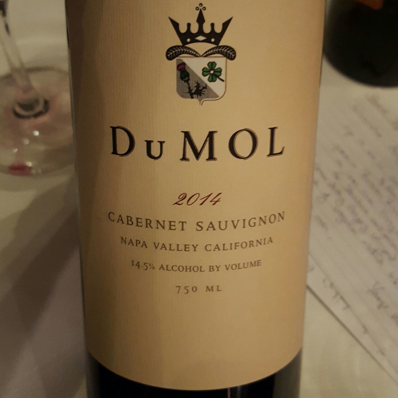 ワイン DuMOL2019 Napa Valley Cabernet Sauvignon 2019 DuMOL Napa Valley Cabernet Sauvignon