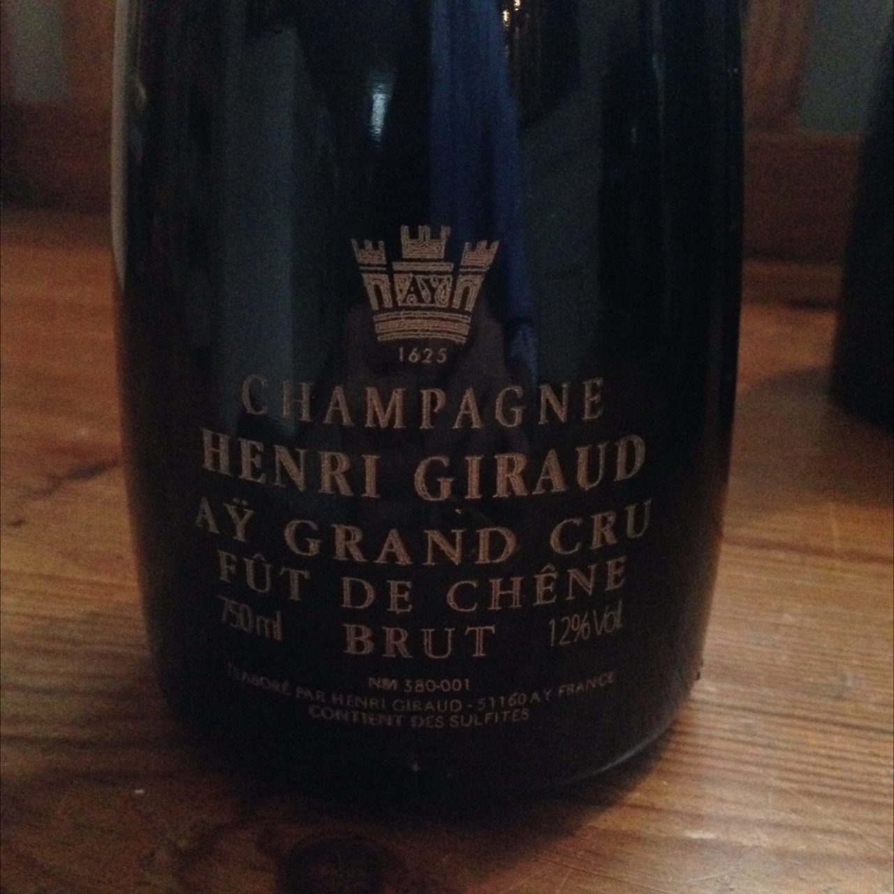 Henri Giraud Aÿ Grand Cru Fût De Chêne Brut Champagne Blend