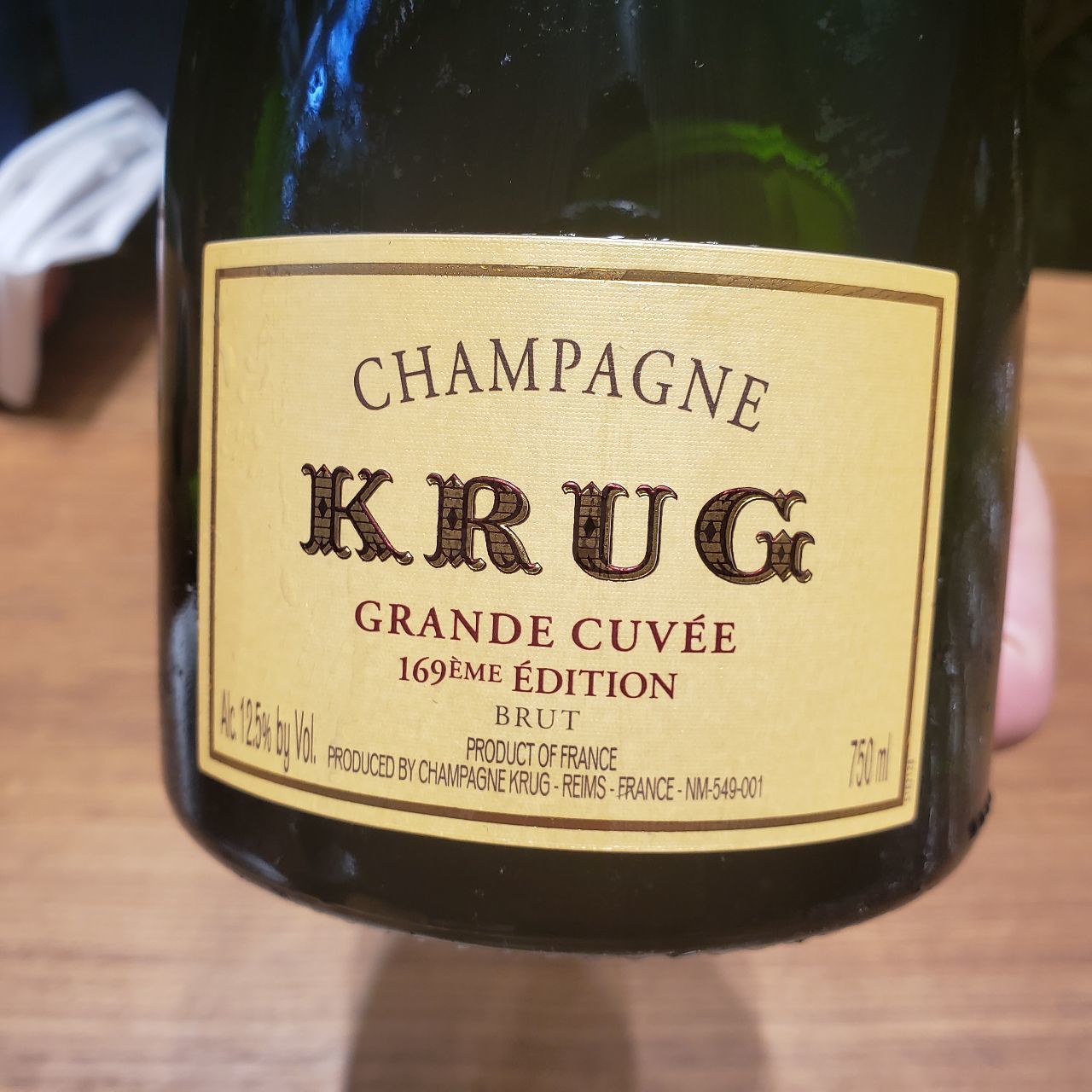 Krug Champagne Grande Cuvee Brut Rose 27eme Edition Champagne