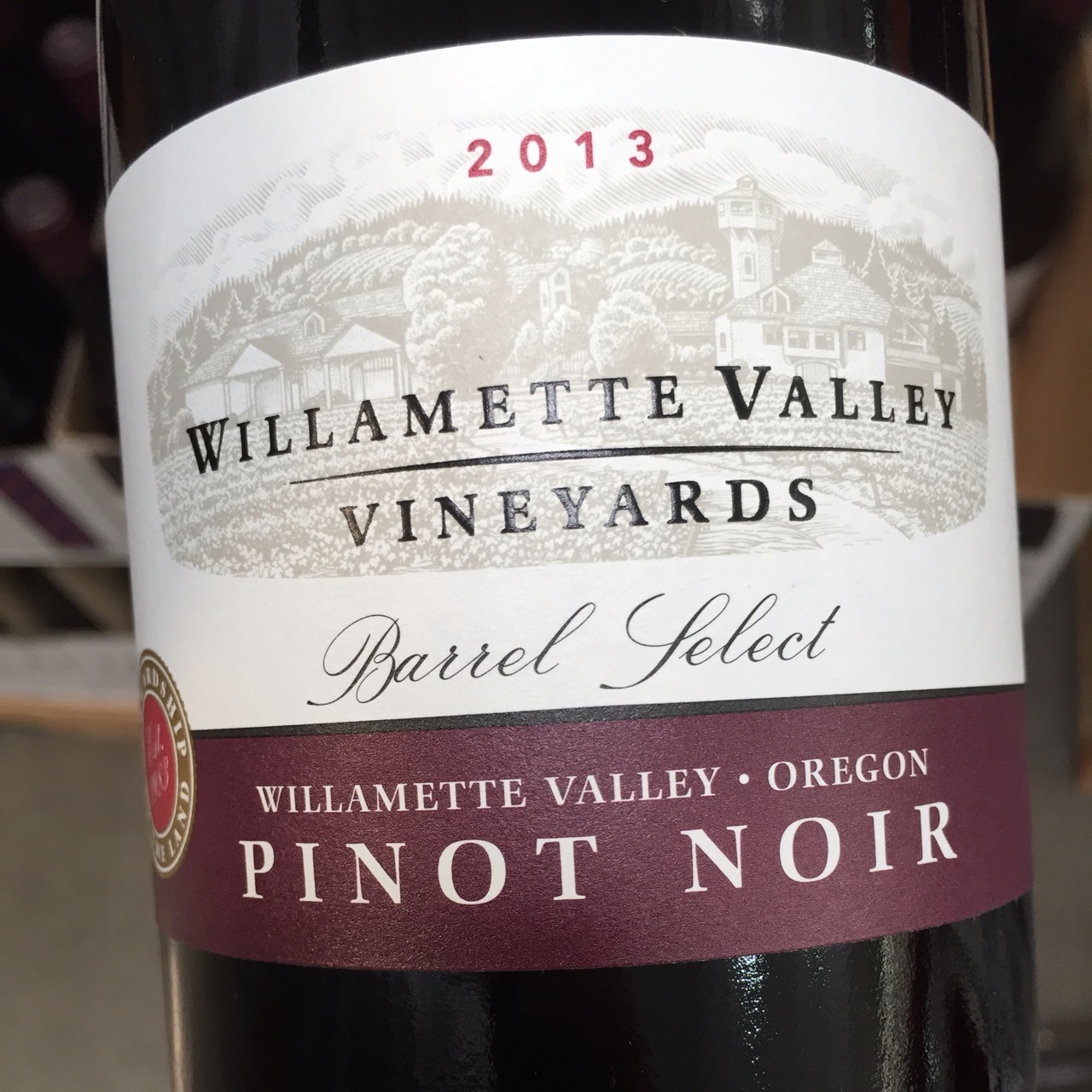 2017 Willamette Valley Vineyards Barrel Select Willamette Valley