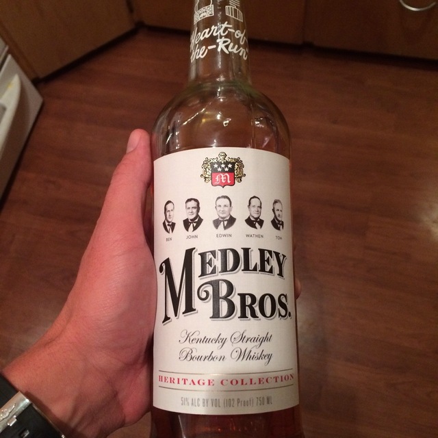 ウイスキー Medley Bros. Kentucky Bourbon Whiskey Medley Bros. 102 Proof Kentucky Bourbon 750mL