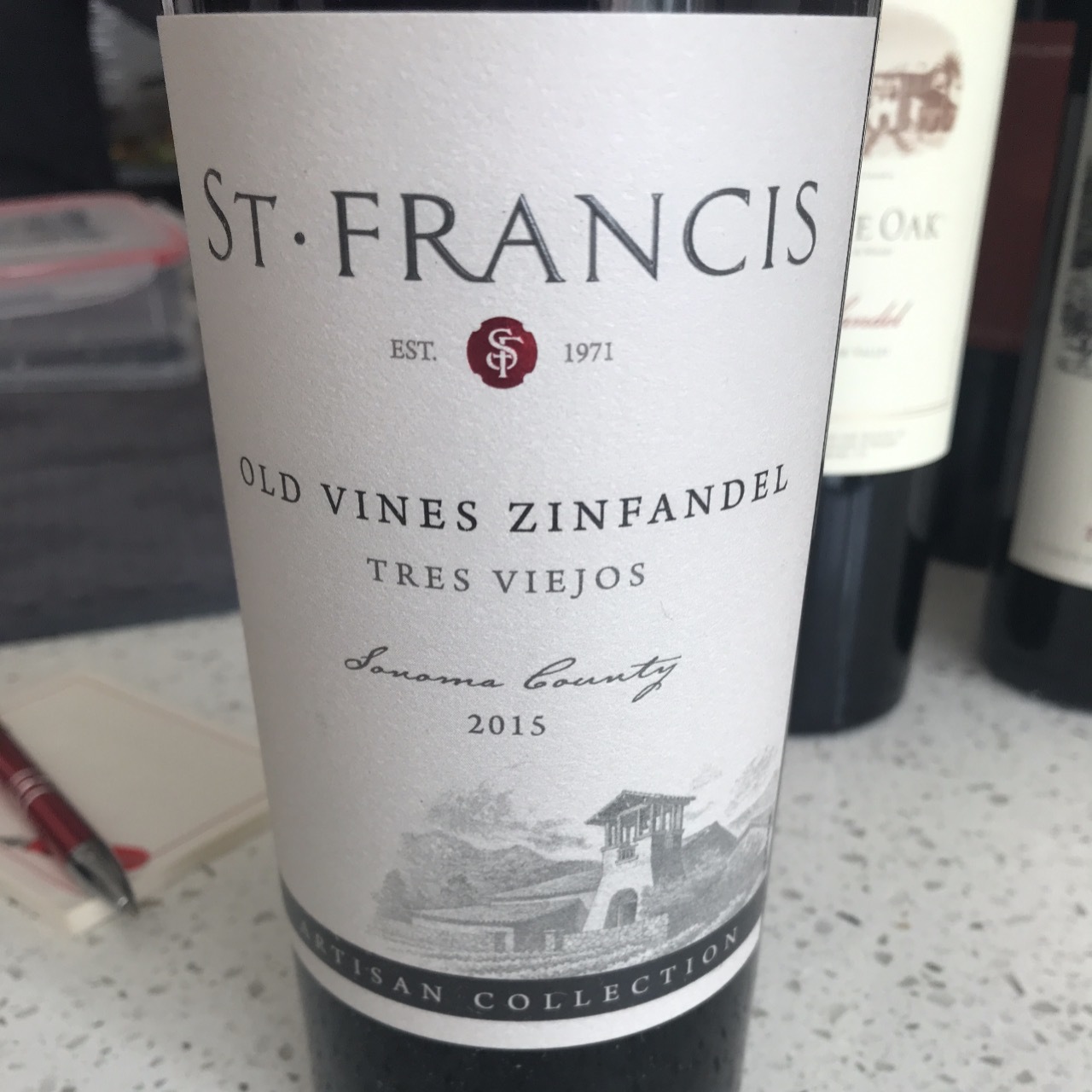Wine St Francis Old Vines Zinfandel 2017 Red Wine St Francis Old