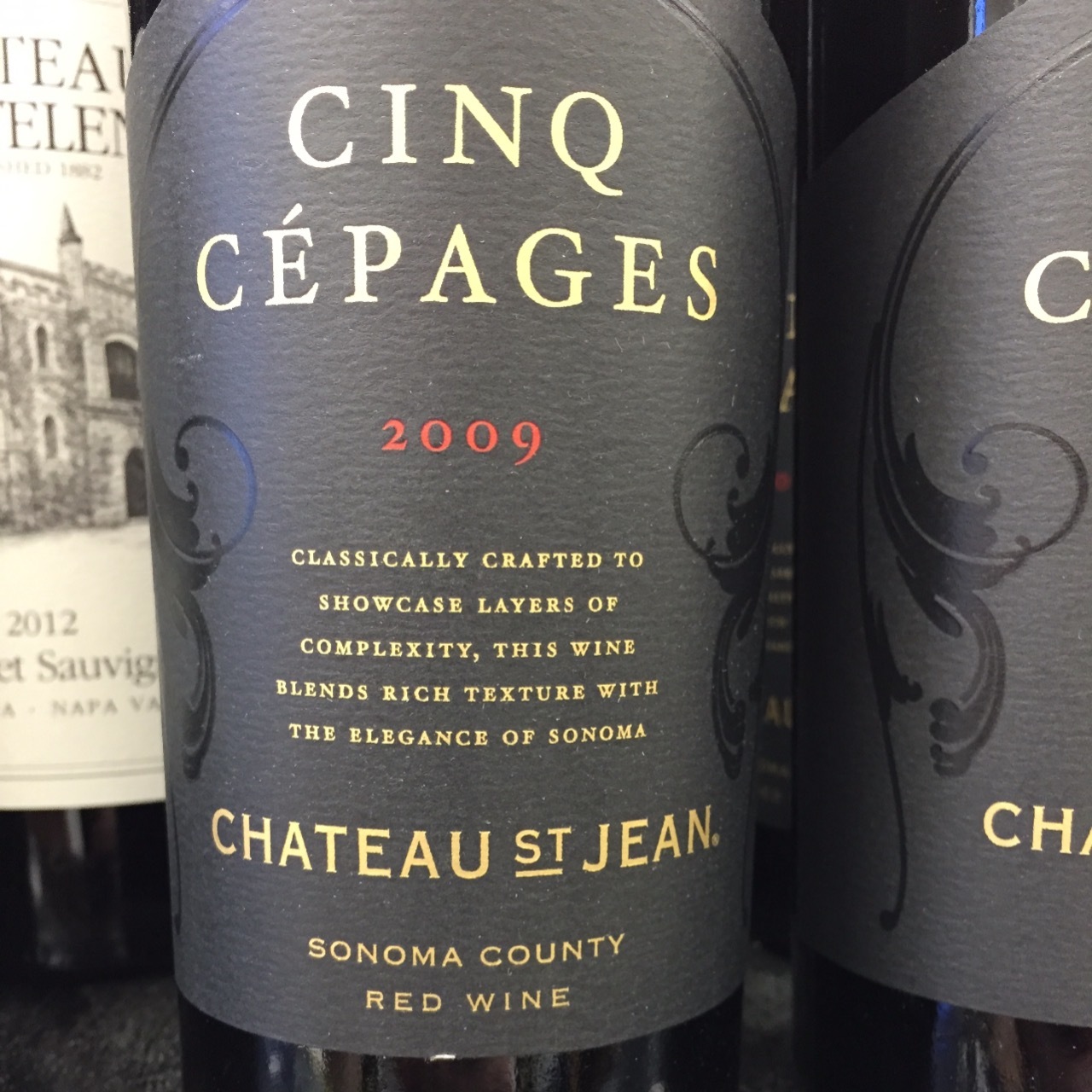 Chateau St. Jean Cinq Cépages Sonoma County Red Blend