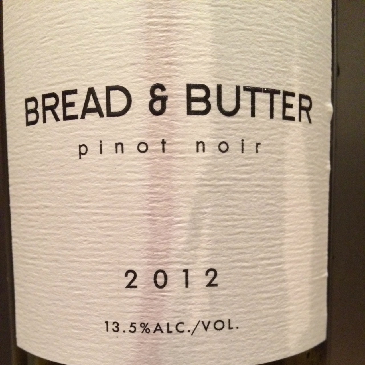 Bread Butter Wines California Pinot Noir 19 Yiannis Wine