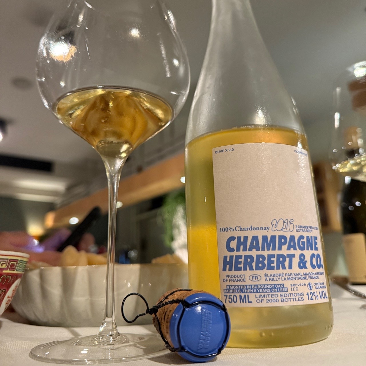 Champagne Herbert & Co. Cuve X 2.0 Extra Brut Champagne Chardonnay
