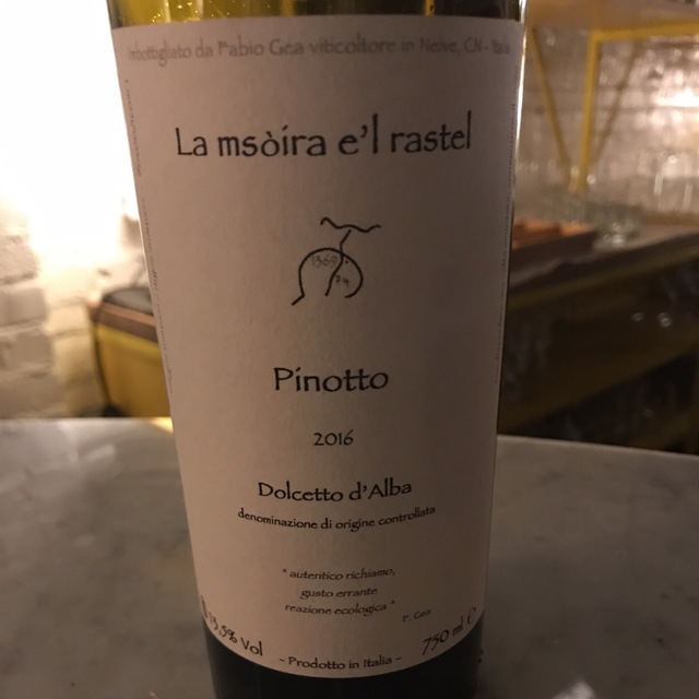 La Msoira e'L Rastel (Fabio Gea) Pino Dolcetto d'Alba 2016