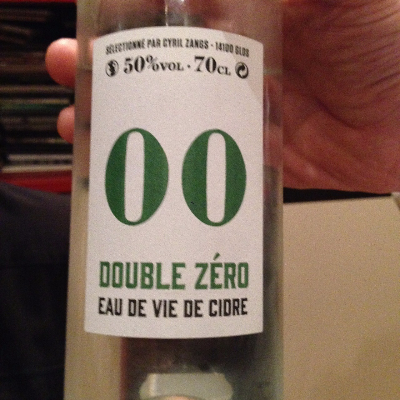 Cyril Zangs Double Zéro Eau de Vie de Cidre NV – Manhattan Wine Company