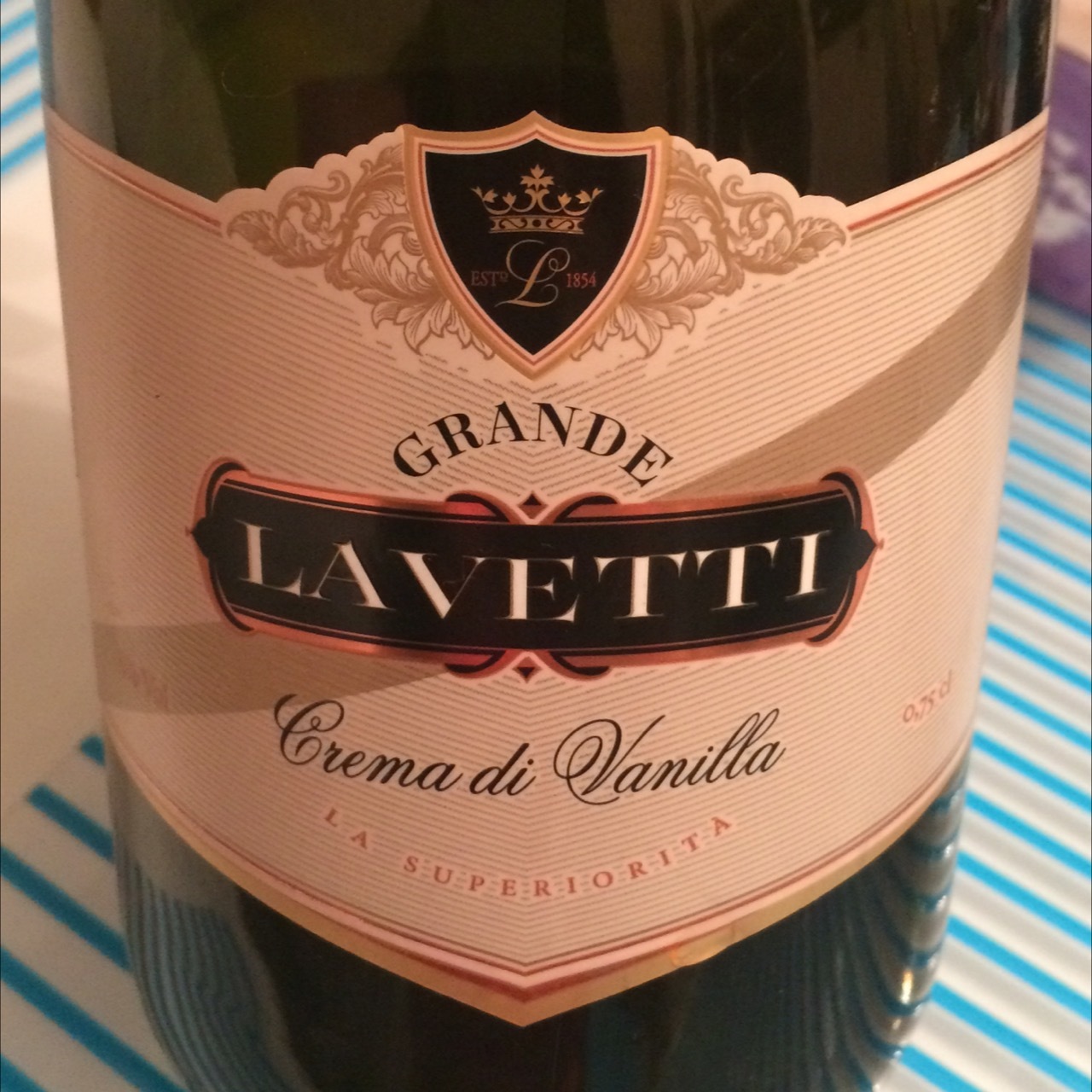 Lavetti crema di vanilla 0.75 л