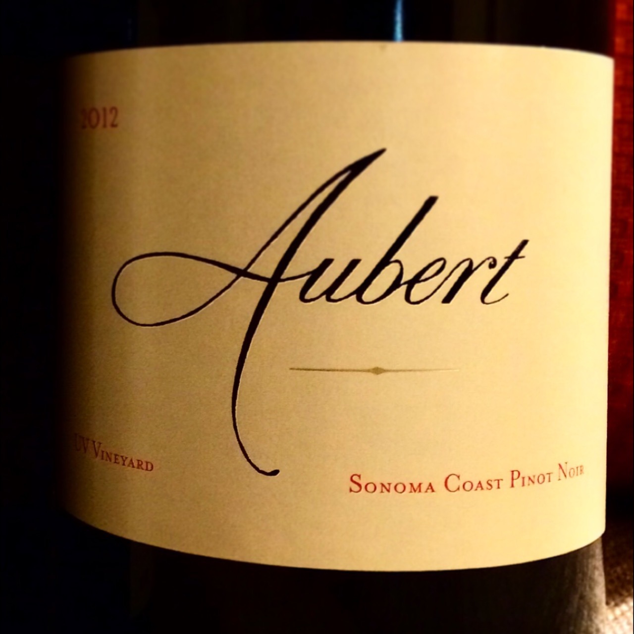 Aubert UV Vineyard Pinot Noir