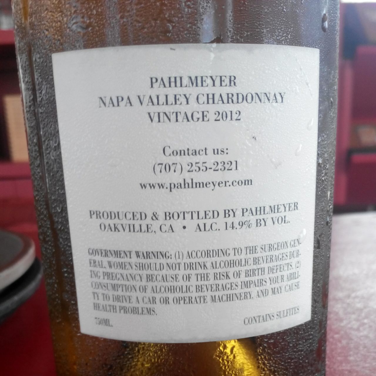 Kongsgaard Napa Valley Chardonnay 2023 – Brix26 Wines