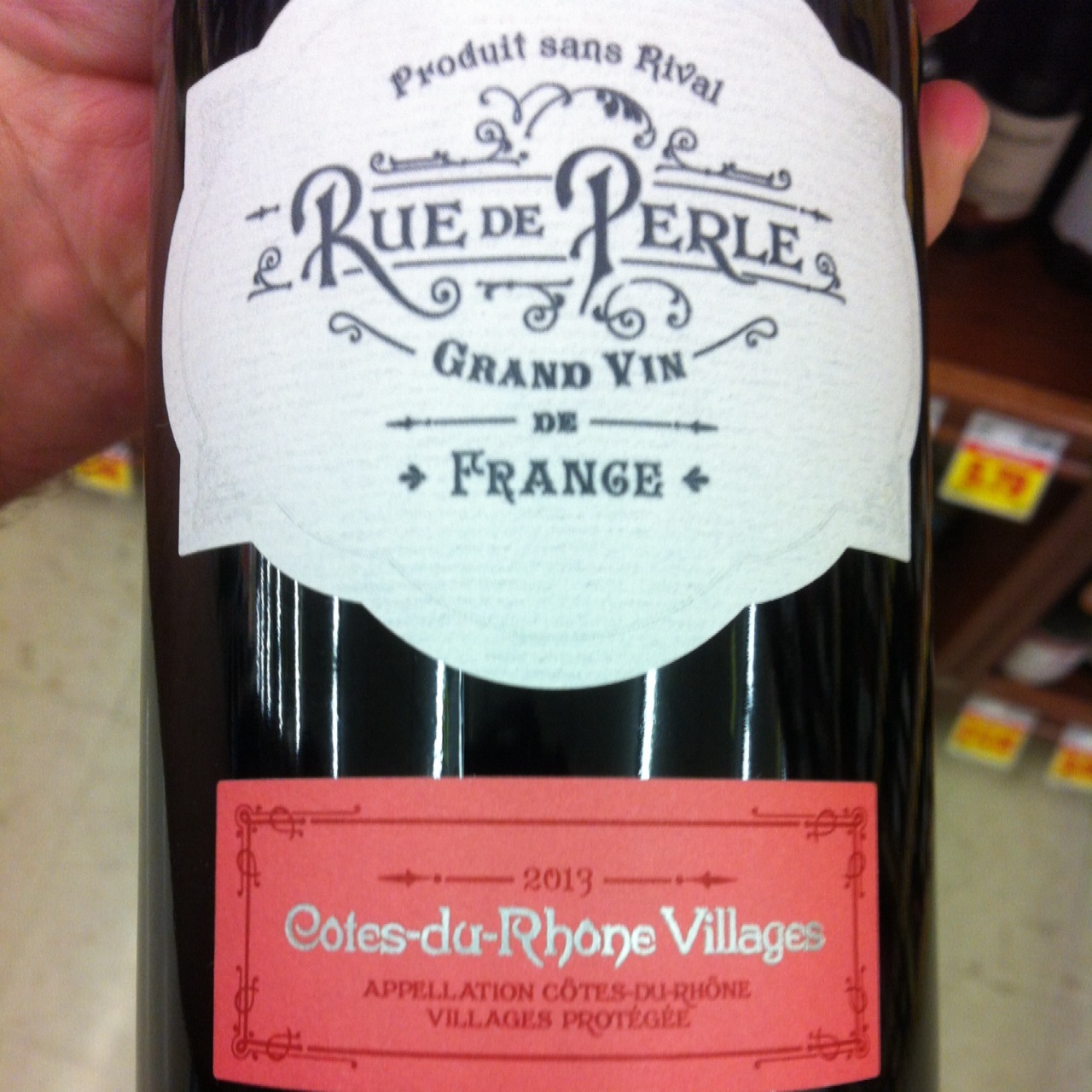 Rue de Perle Côtes du Rhône Villages Red Rhône Blend