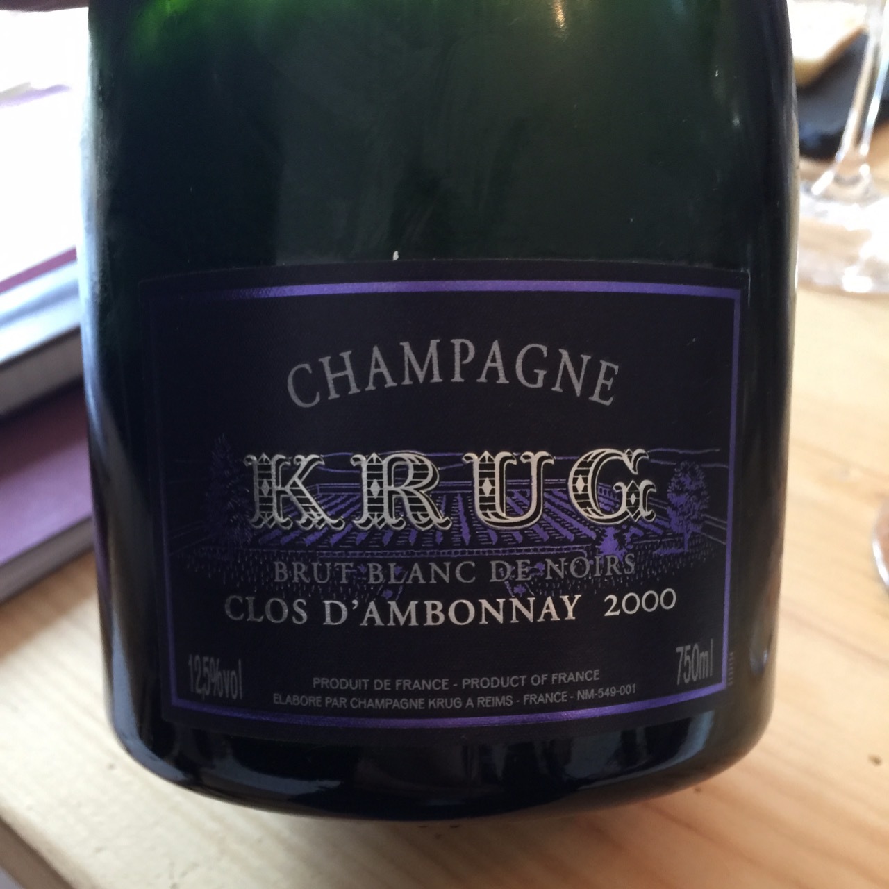 Where to buy Krug Clos d'Ambonnay Blanc de Noirs Brut, Champagne, France