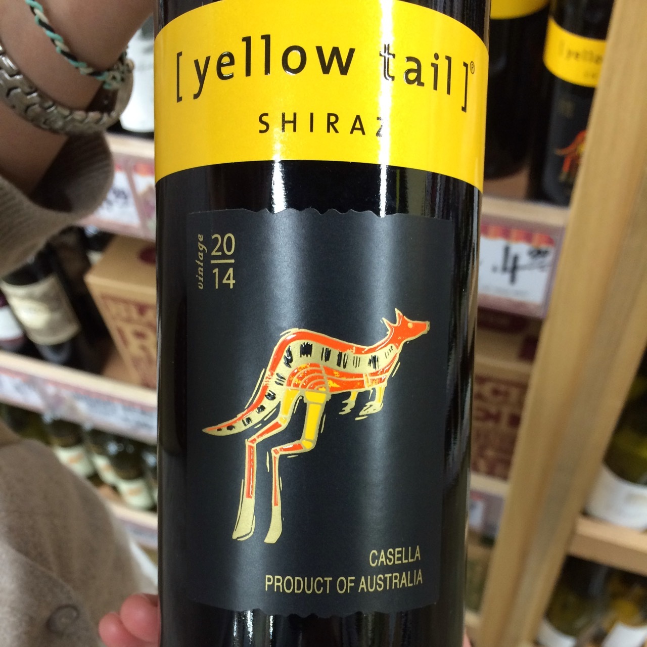 yellow tail wine