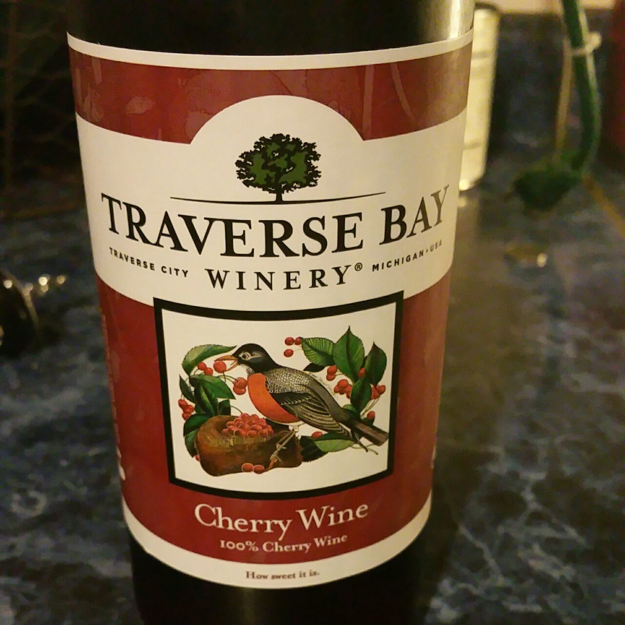 TRAVERSE BAY CHERRY WINE