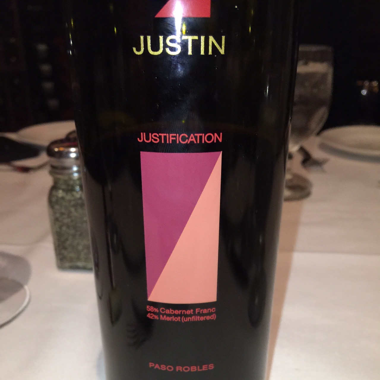 justin justification wine