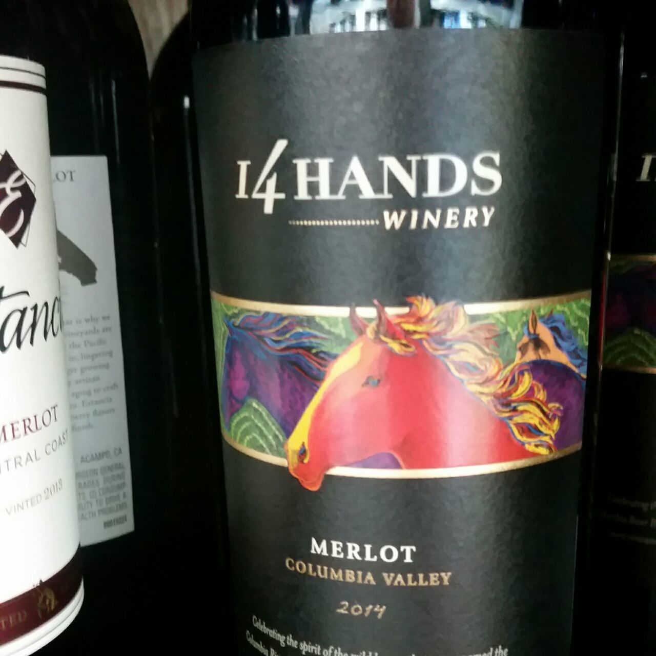 14 Hands Merlot Wine