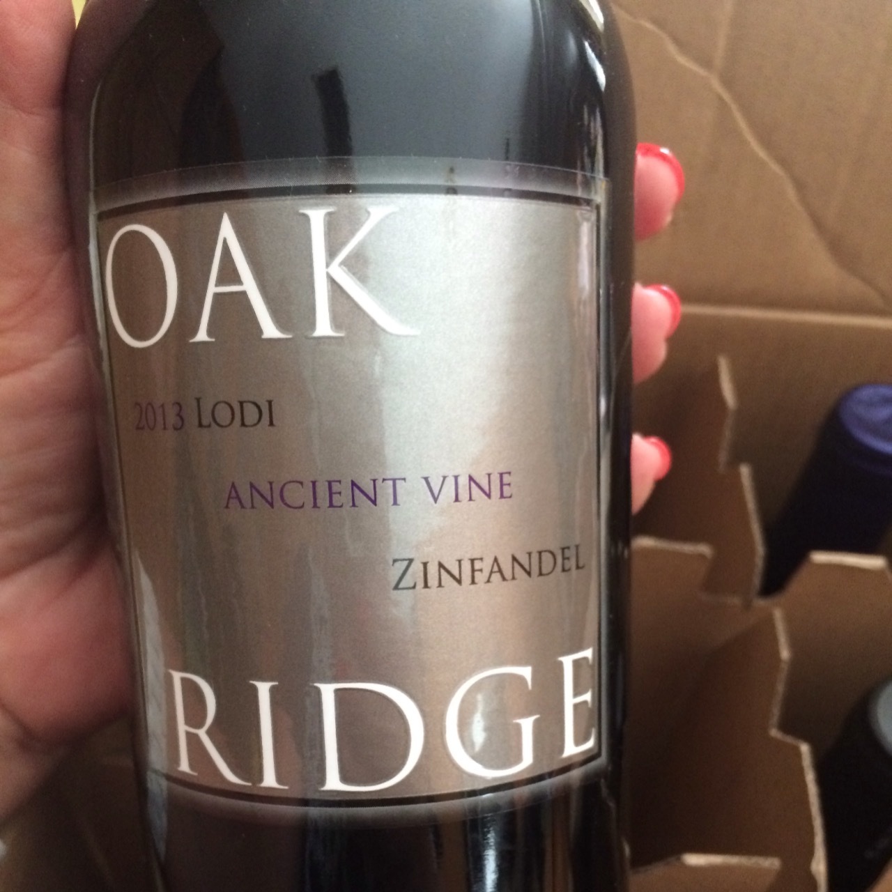 Oak Ridge Winery Ancient Vine Lodi Zinfandel