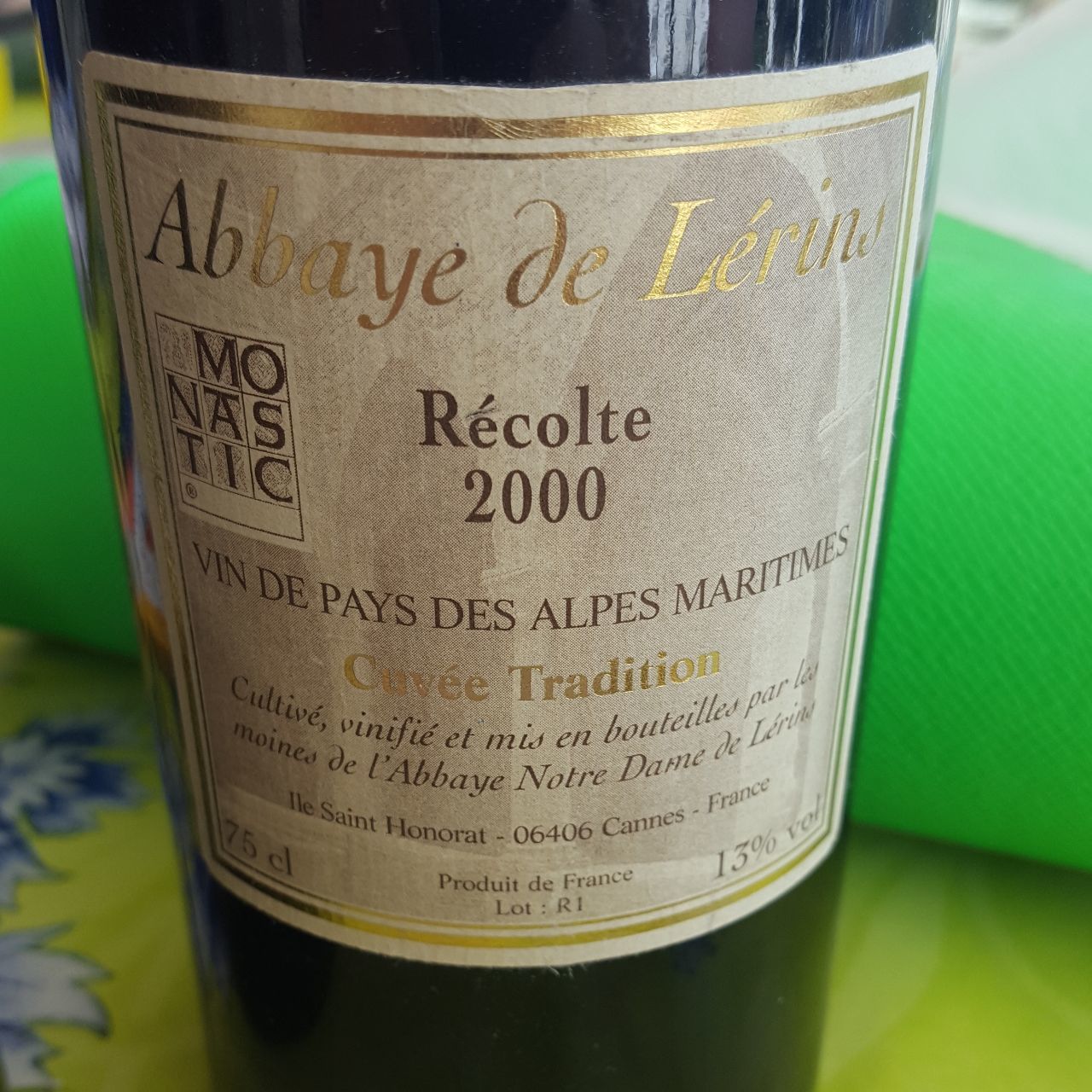 Les Moines de l'Abbaye Notre Dame de Létrins Abbaye de Lérins Cuvée