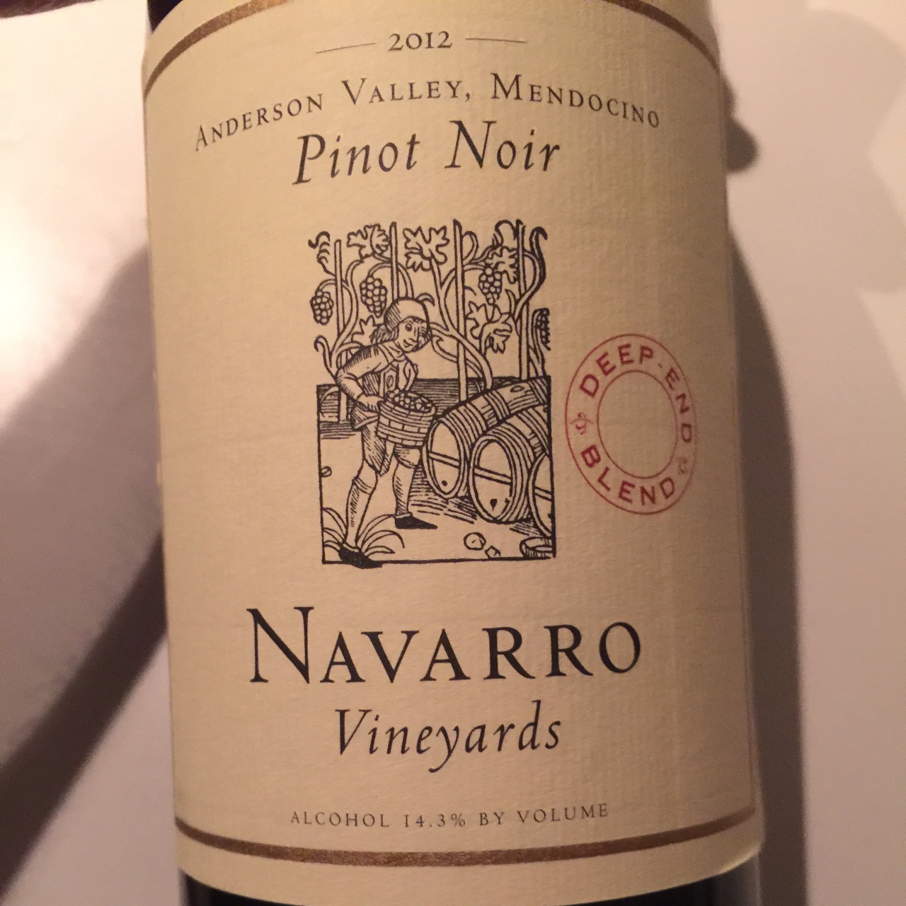 2005 Navarro Vineyards Deep End Blend Anderson Valley Pinot Noir