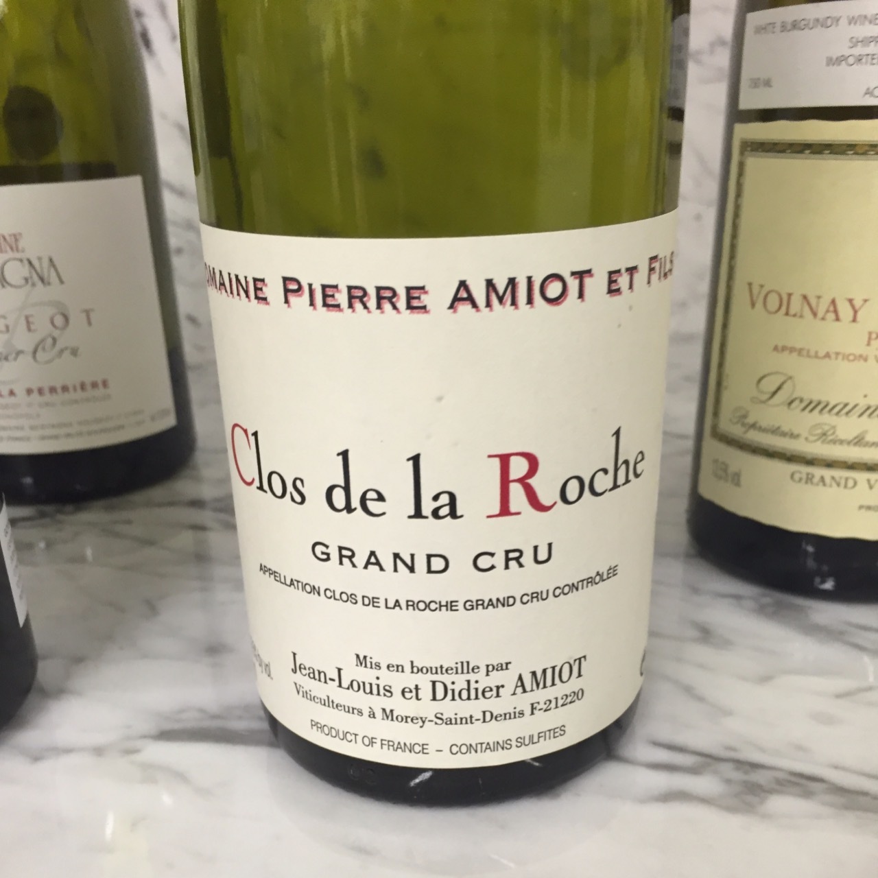 Domaine Pierre Amiot et Fils Clos de la Roche Grand Cru Pinot Noir