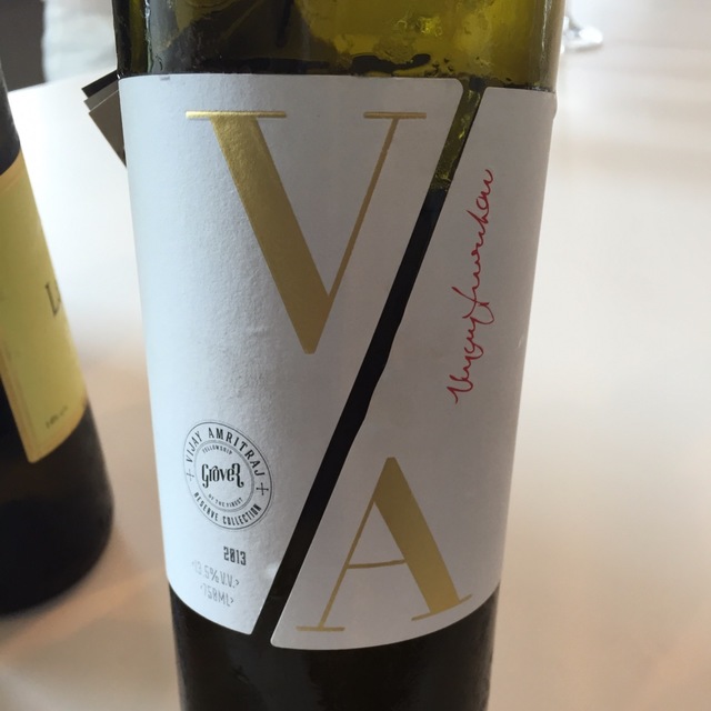 Grover Zampa Vineyards Vijay Amritraj VA Reserve Collection White