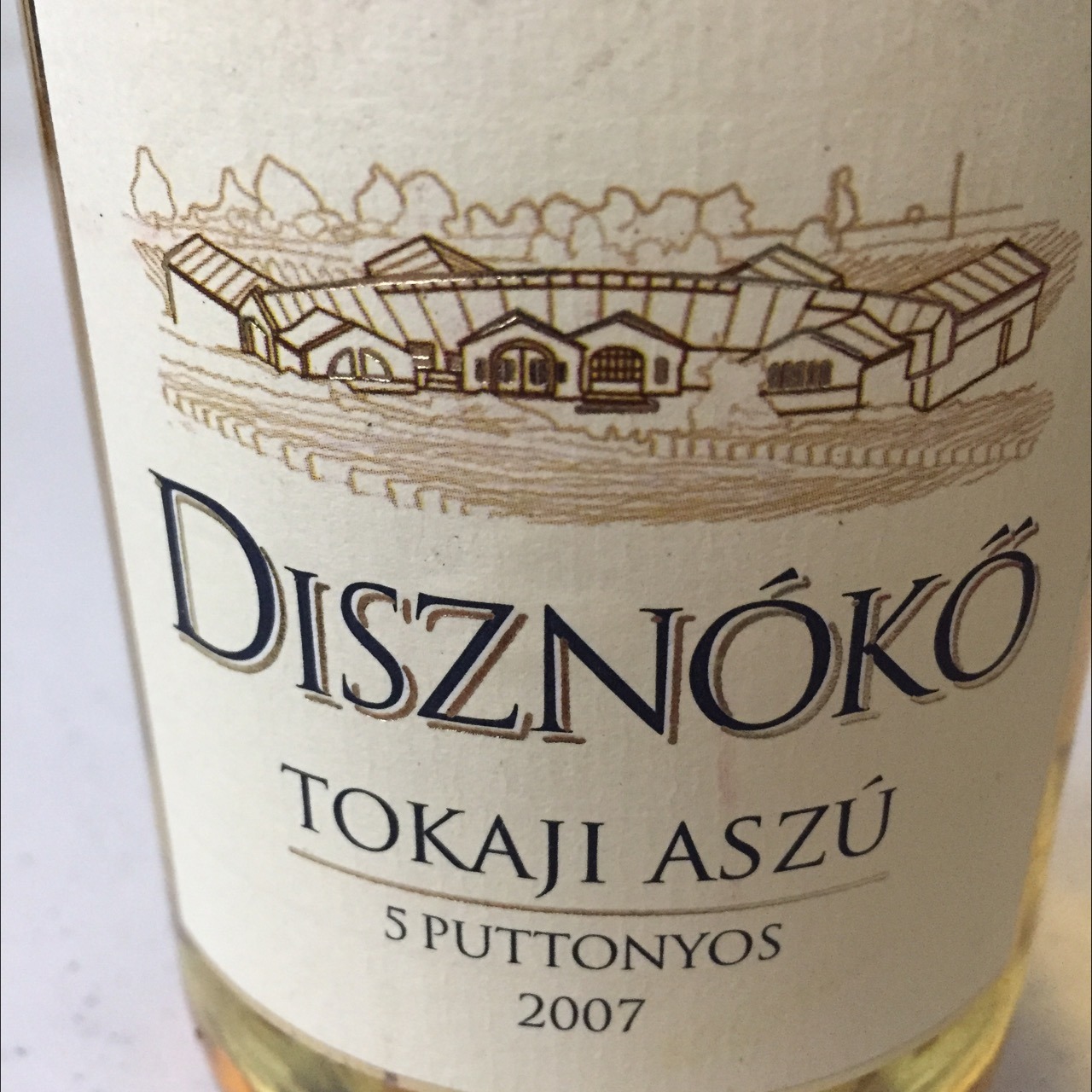 Disznókő Kapi Vineyard 6 Puttonyos Tokaji Aszú Furmint 2016 (500ml 