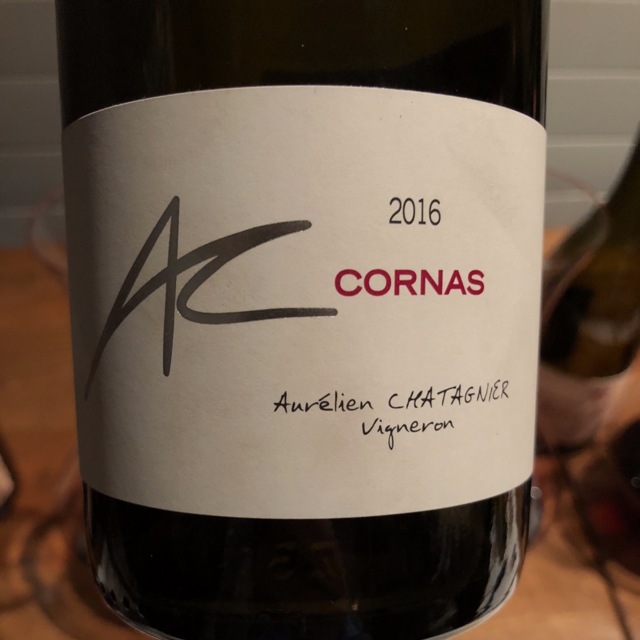 Aurélien Chatagnier Cornas Syrah