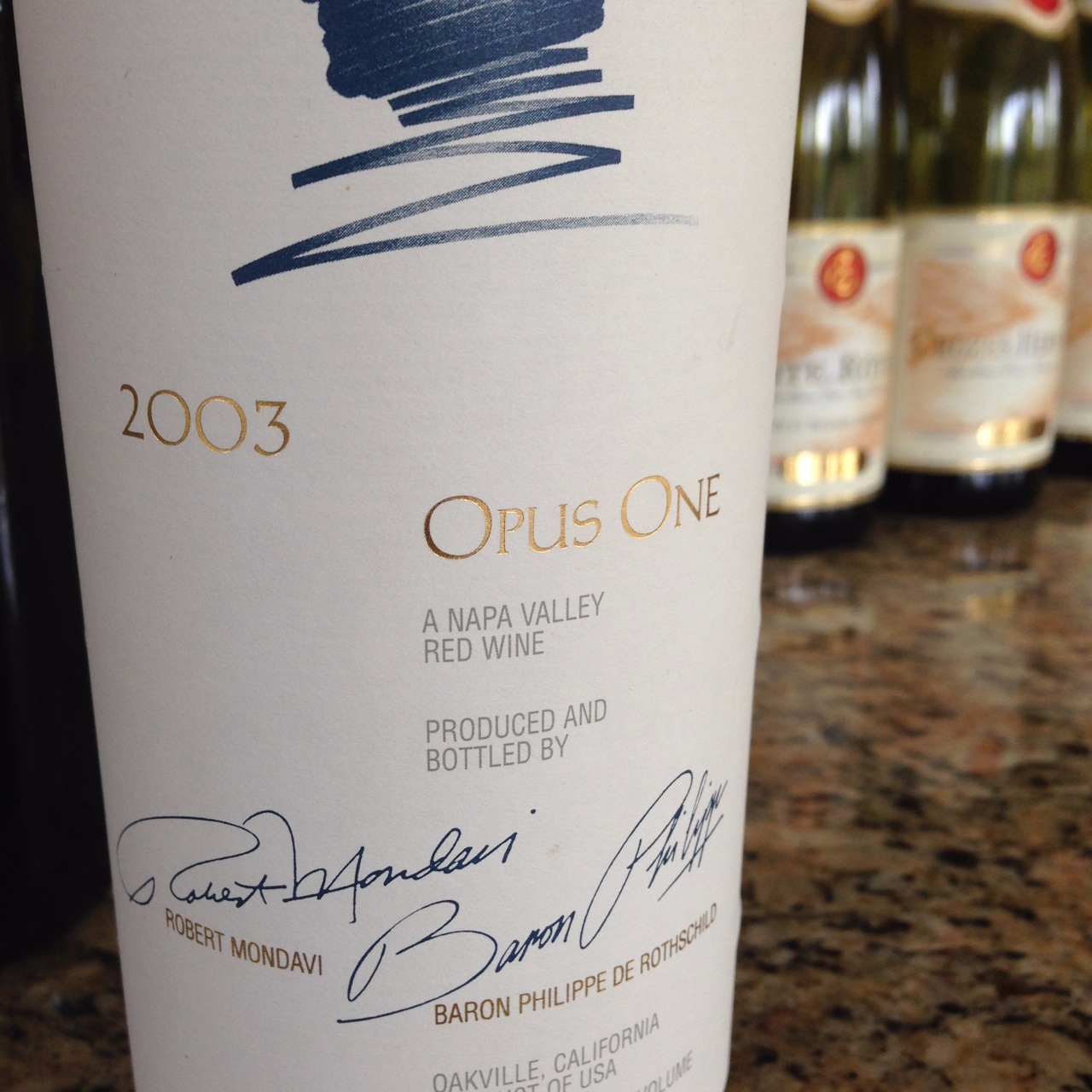 2003 Opus One Napa Valley Cabernet Sauvignon Blend